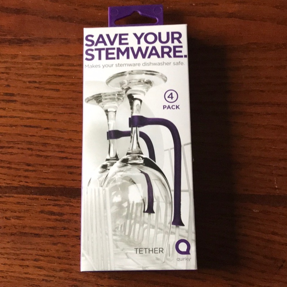 Stemware holders for the dishwasher